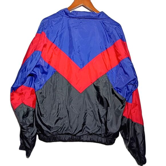 Vintage 90s Team USA Olympics Windbreaker Loose Fit Embroidered Men's M Atlanta - Picture 2 of 10